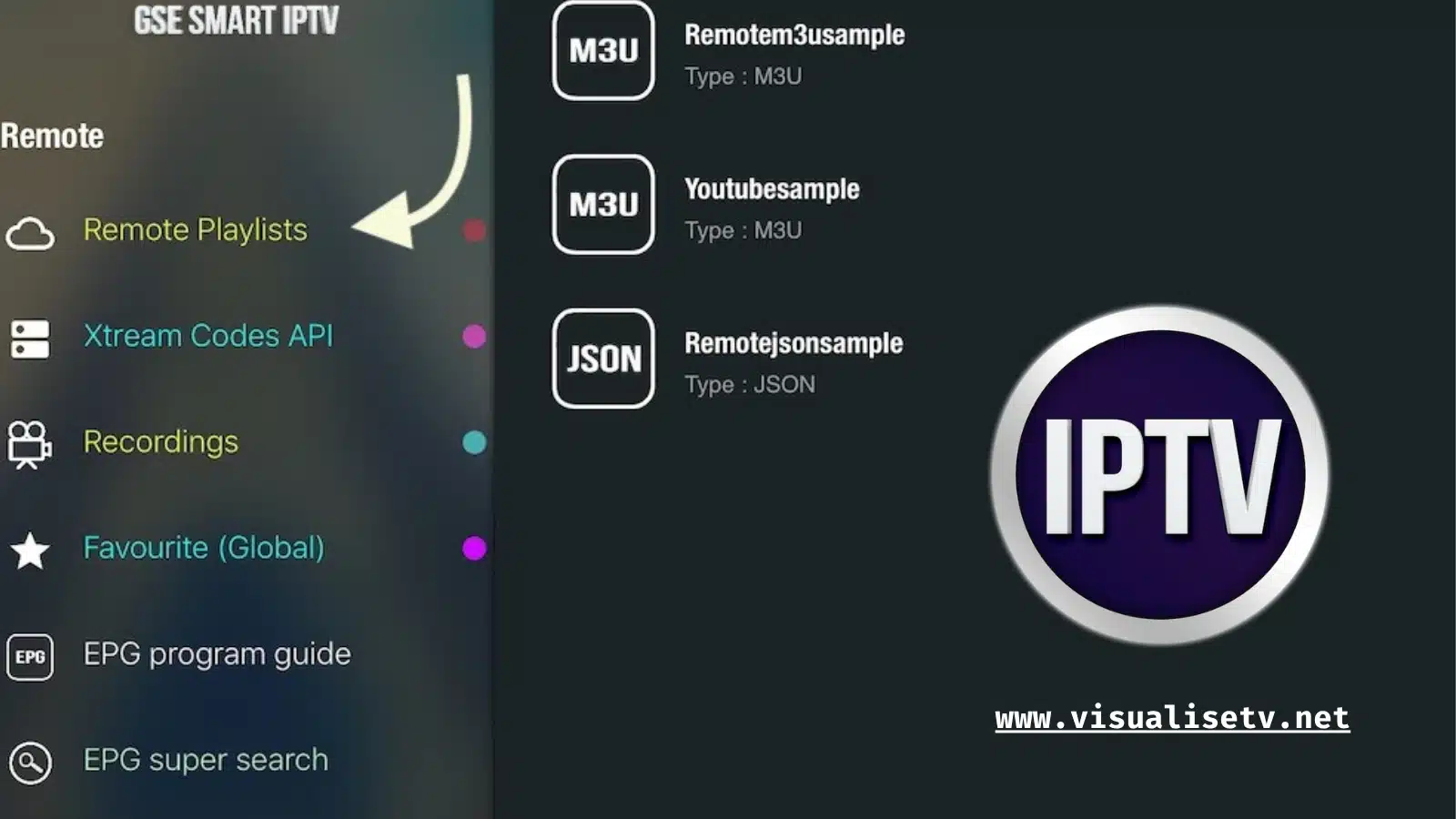 GSE Smart IPTV app