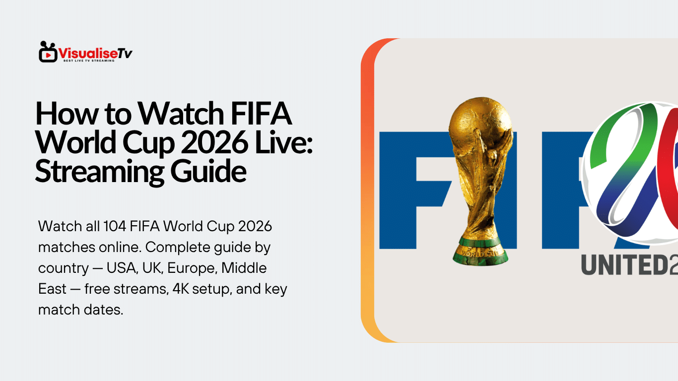 how to watch FIFA World Cup 2026