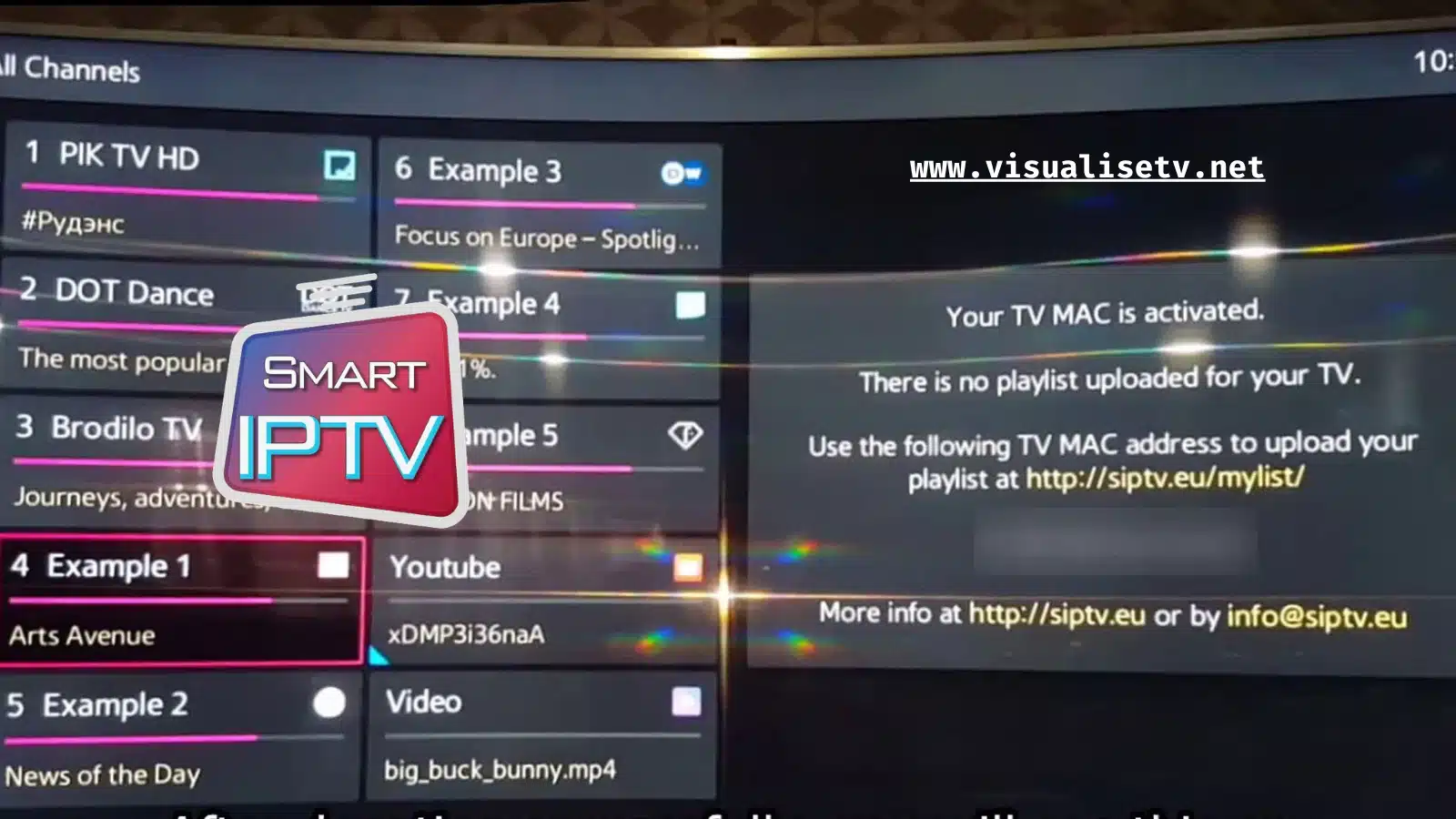Smart IPTV (SIPTV) app