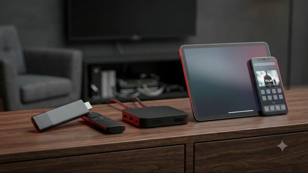 Streaming devices ready for live sport and films