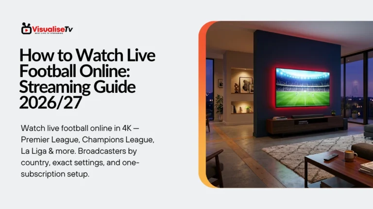 Watch Live Football Online: Streaming Guide 2026/27